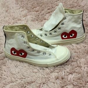 Converse comme de garçon